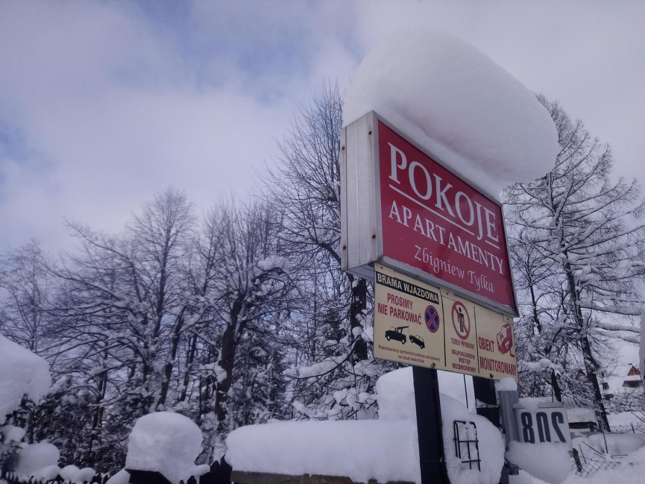 Apartamenty-Wynajem Pokoi Zbigniew Tylka Kościelisko Dış mekan fotoğraf